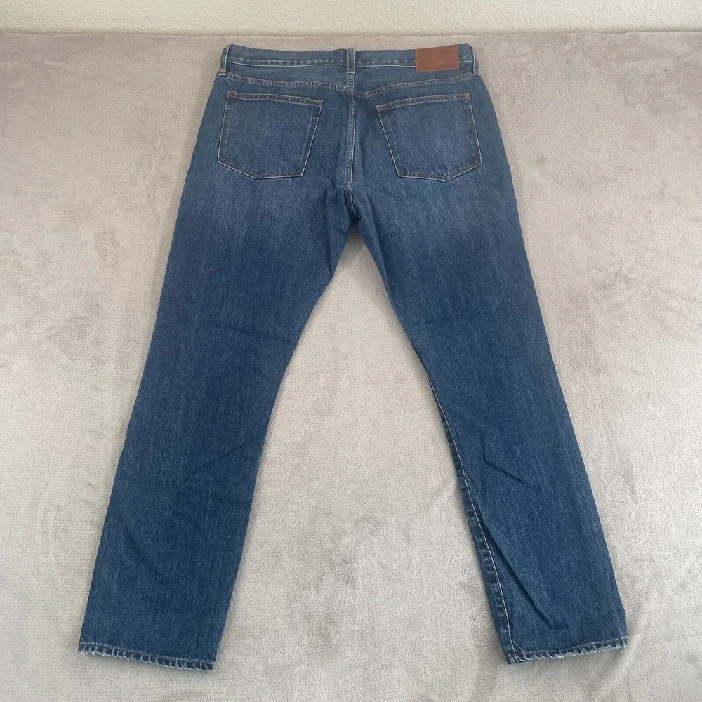J.CREW 770‎ Jeans Men 36x31 (Tag 36x32) Indigo Shadow Japanese Rigid Denim NWT